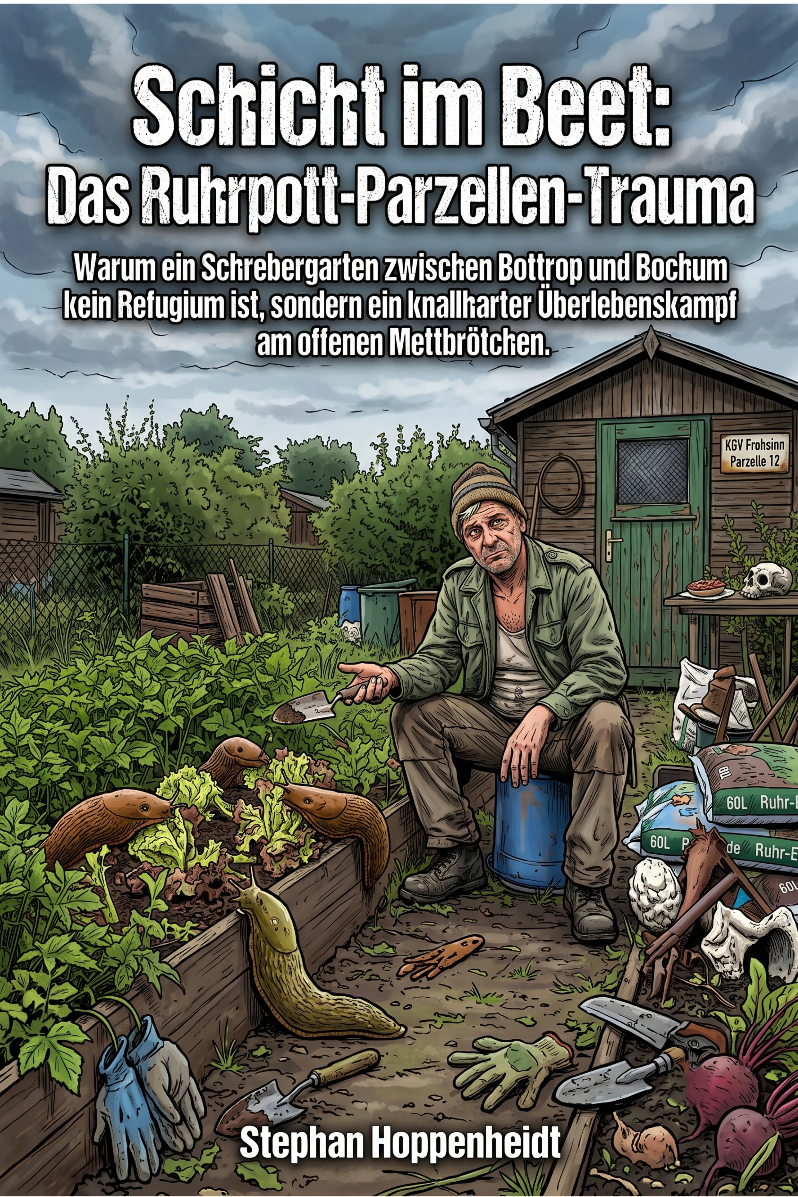 Cover Schicht im Beet: Das Ruhrpott-Parzellen-Trauma