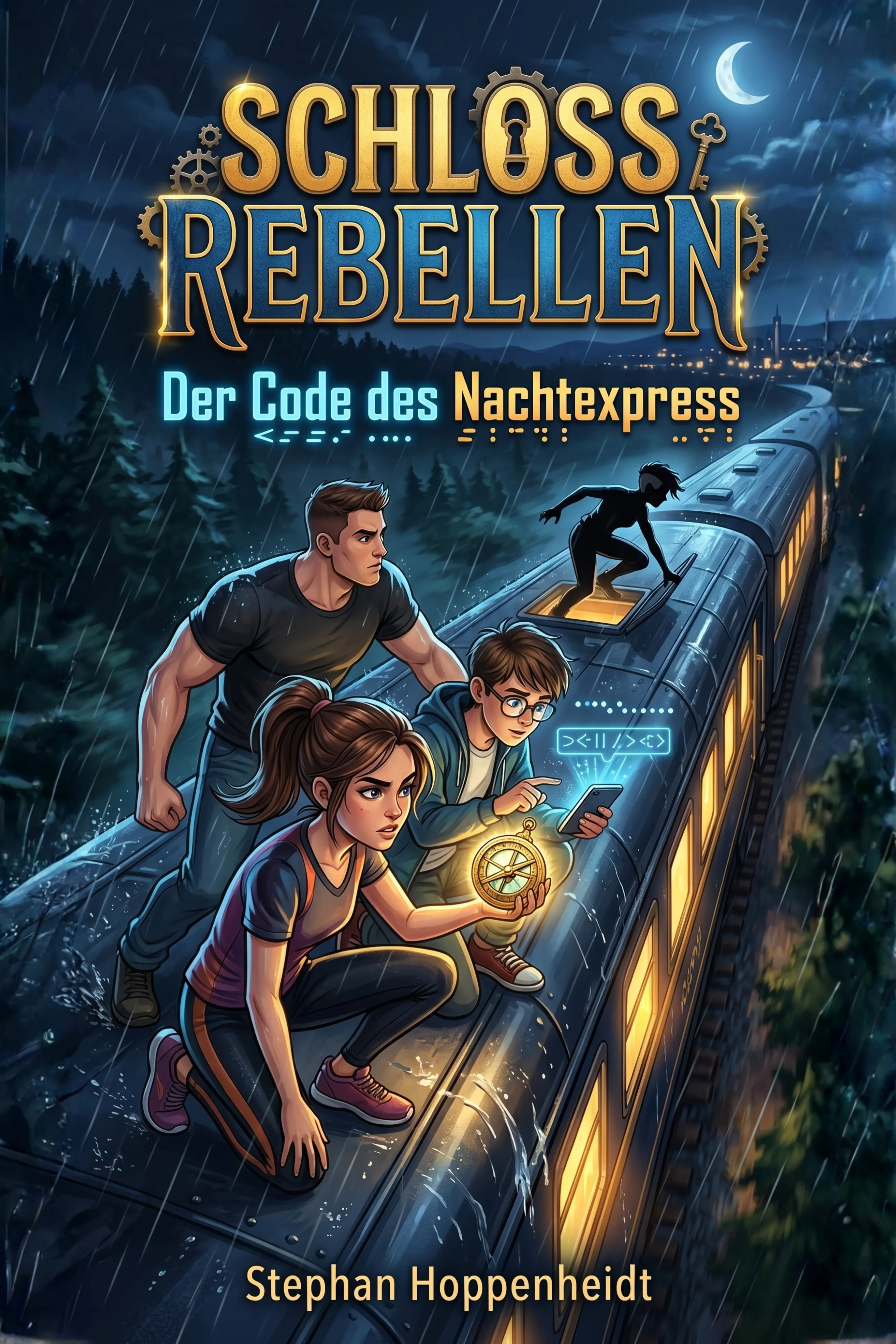 Cover von Schloss Rebellen - Der Code des Nachtexpress