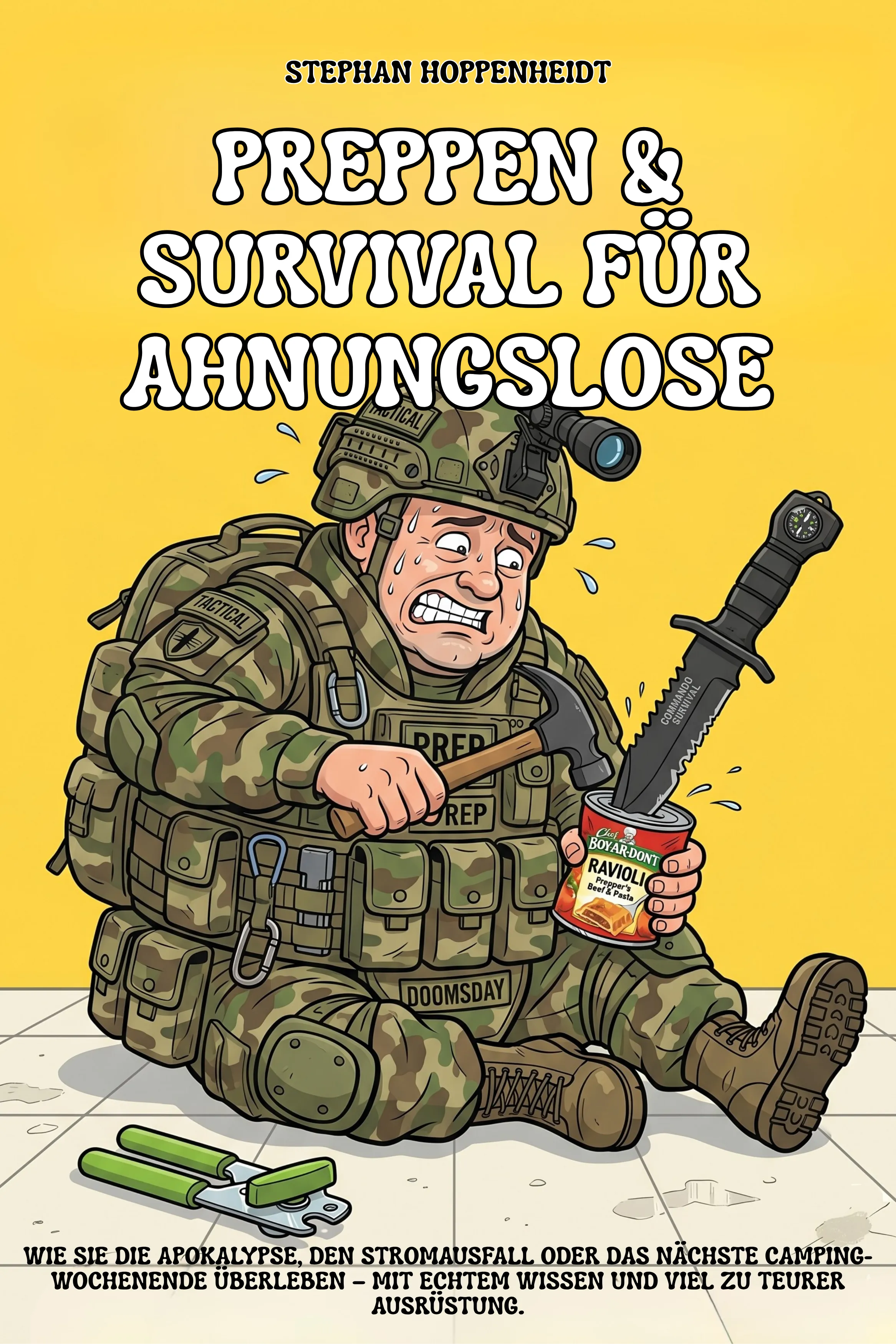 Cover von Preppen & Survival für Ahnungslose: Wie Sie die Apokalypse, den Stromausfall oder das nächste Camping-Wochenende überleben