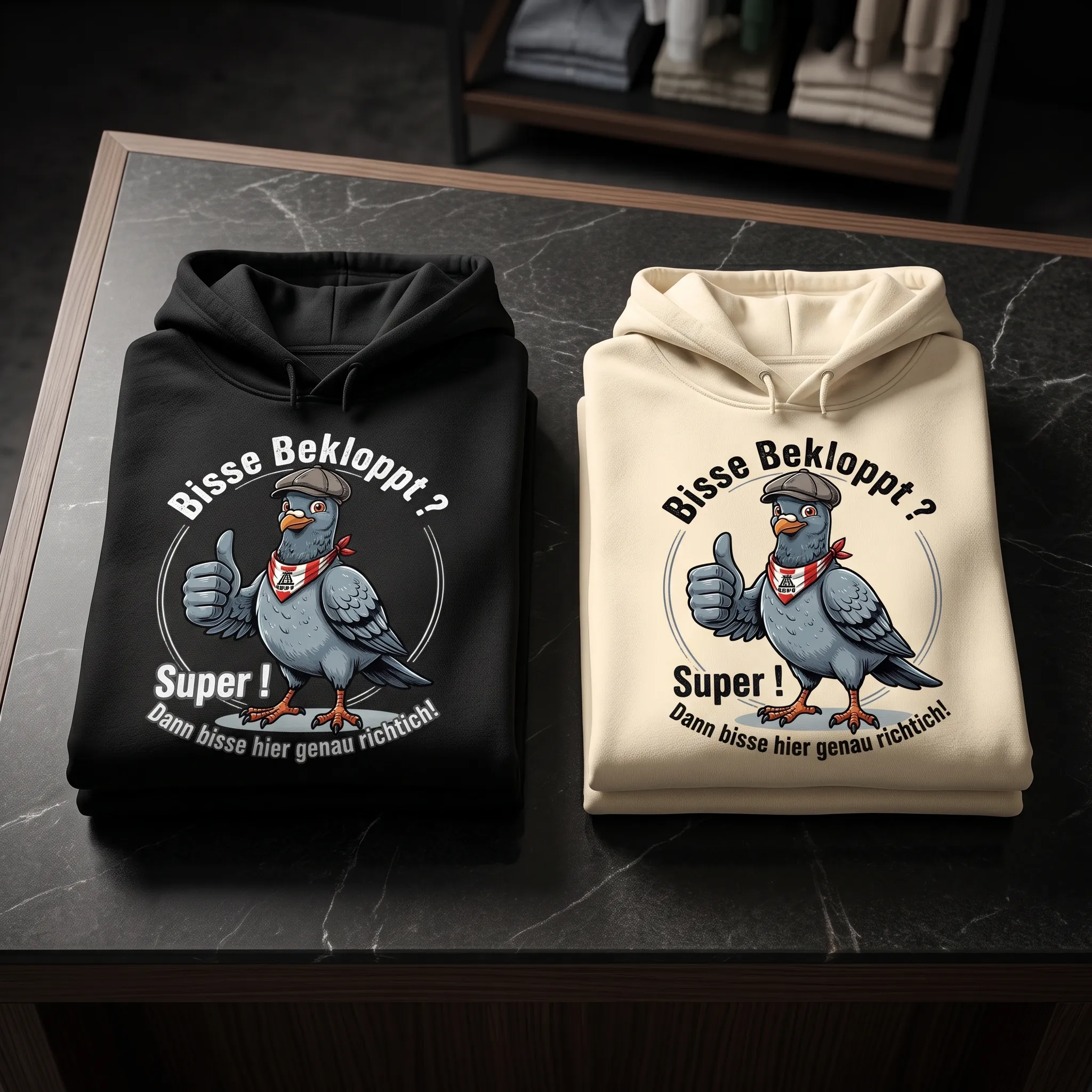 Ruhrpott Hoodie Lustig Bisse Bekloppt